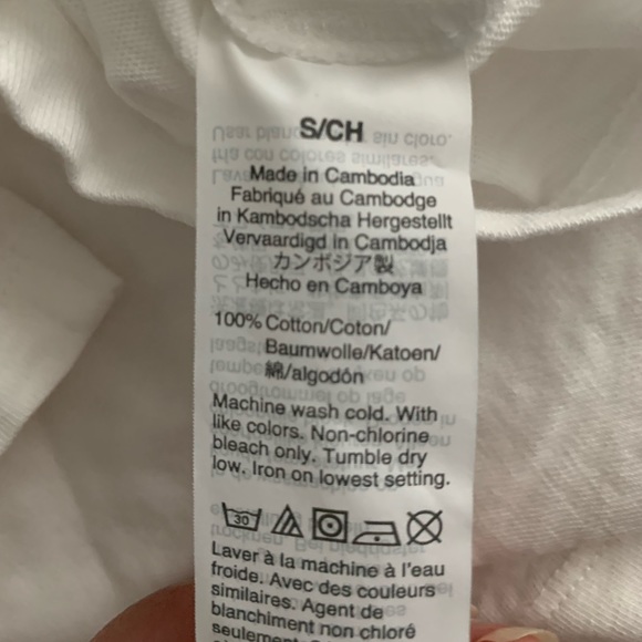 J Crew factory Women’s White Short Sleeve California Collectors Tee Sz Small - Picture 4 of 5